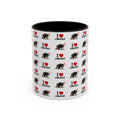 I  Love Jimothy Patterned Coffee Mug — Personalized Pet Name Mug (Accent 11/15oz)