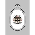 AirTag Keychain Cover — "Team Jimothy" Raccoon Personalized Tracker Case